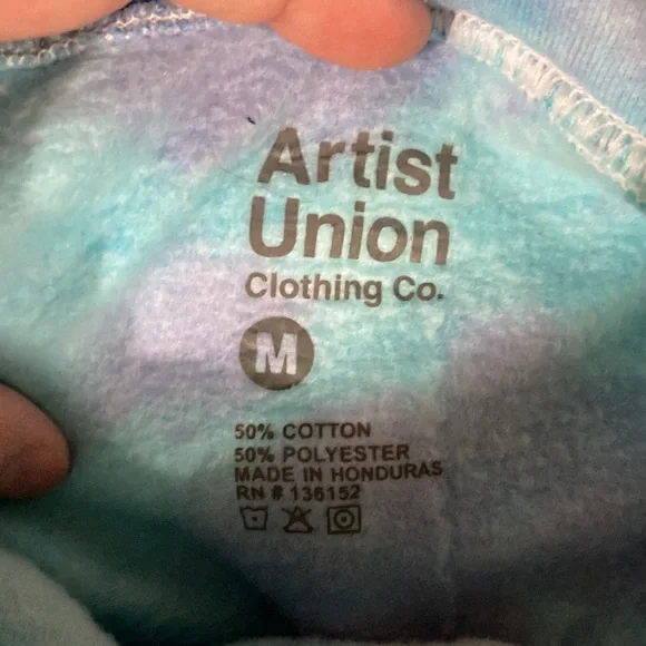 Tie-dye Hooded Sweatshirt - Picture 4 of 4